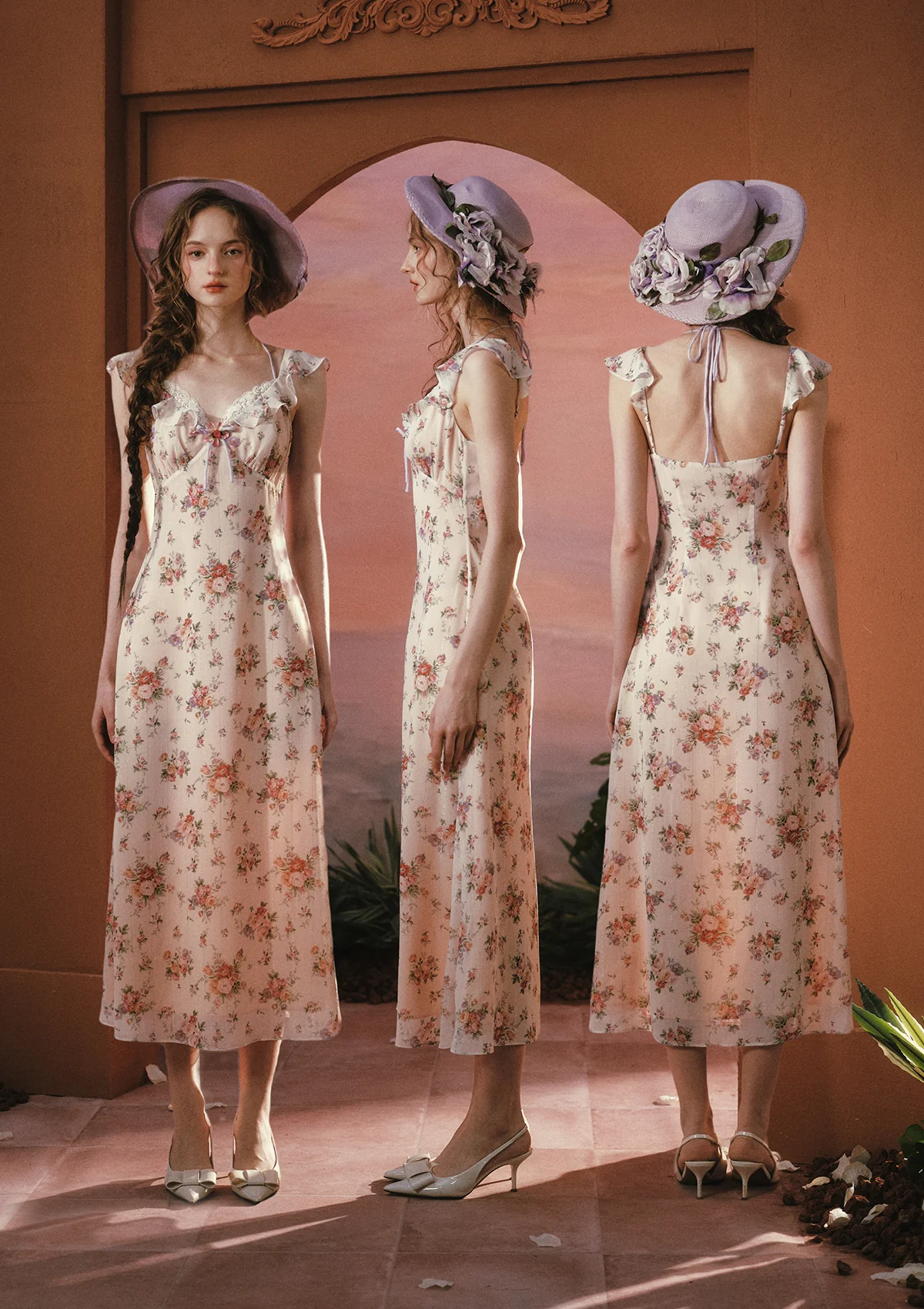 Starry Wisteria Dress - Image 3