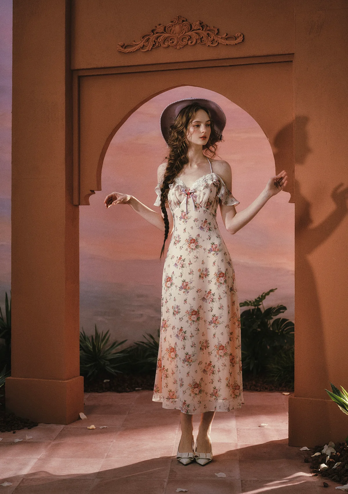 Starry Wisteria Dress - Image 9