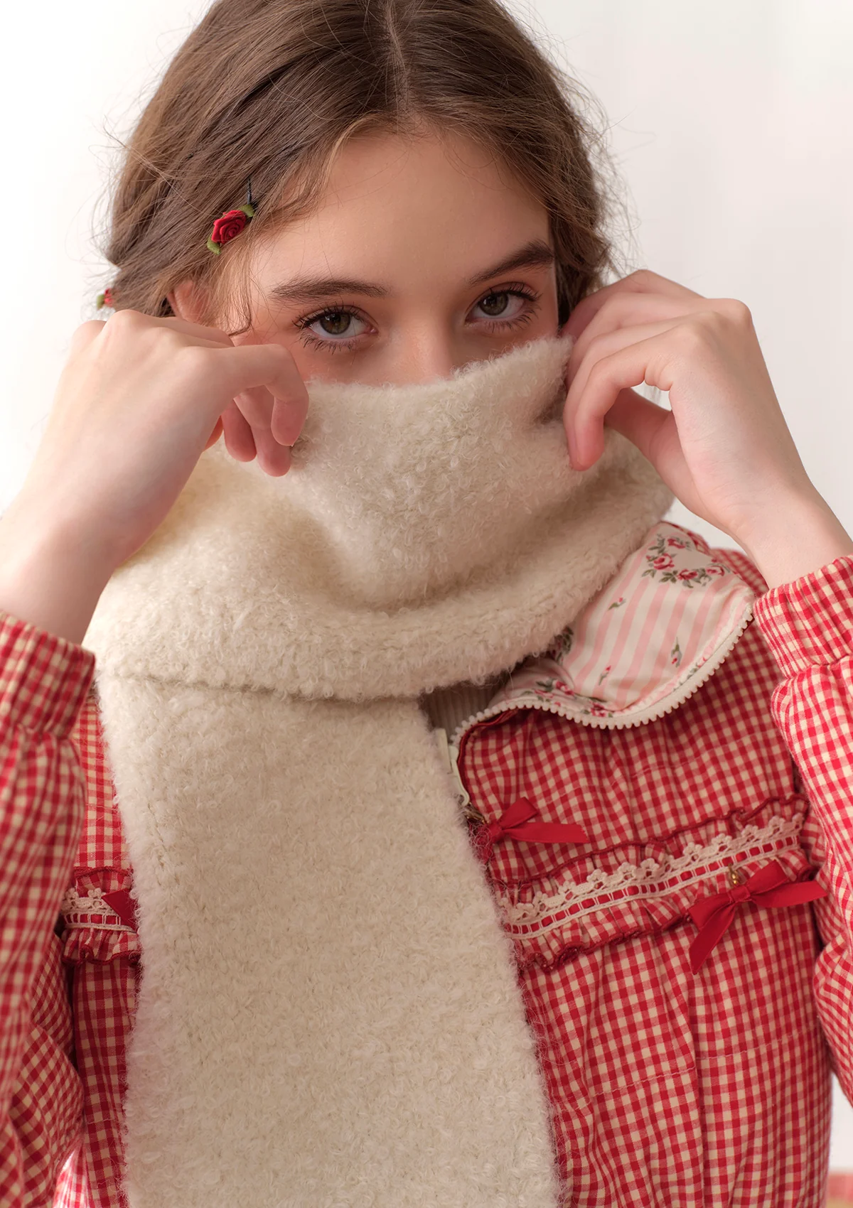Strawberry Donazi Reversible 2-in-1 Down Jacket - Image 11