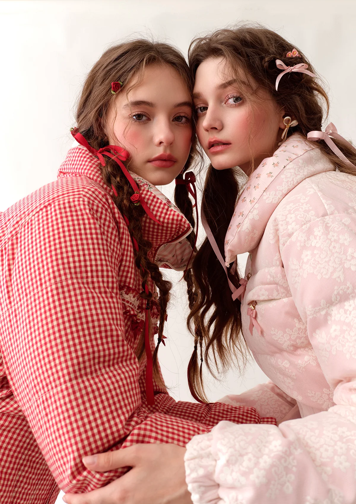 Strawberry Donazi Reversible 2-in-1 Down Jacket - Image 4