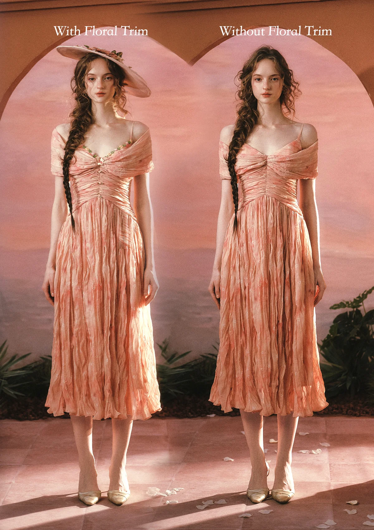 Sunset Flower Field Dress - Image 5