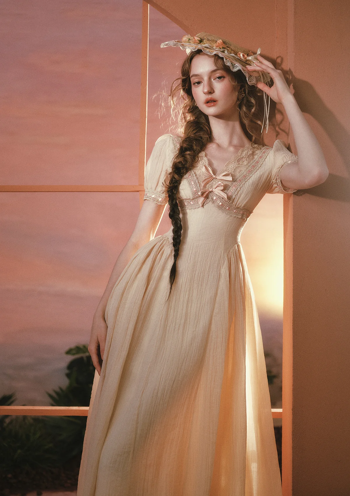 Sunset Rose Dress - Image 10