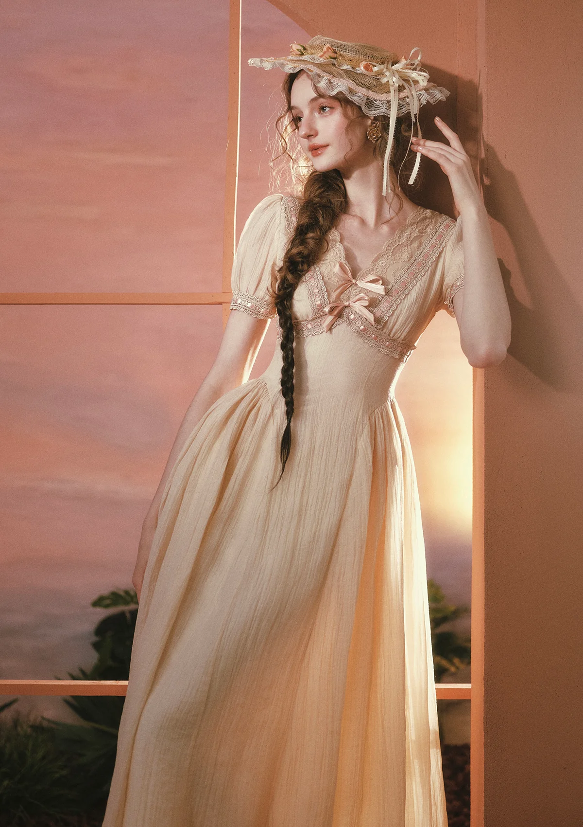 Sunset Rose Dress - Image 5