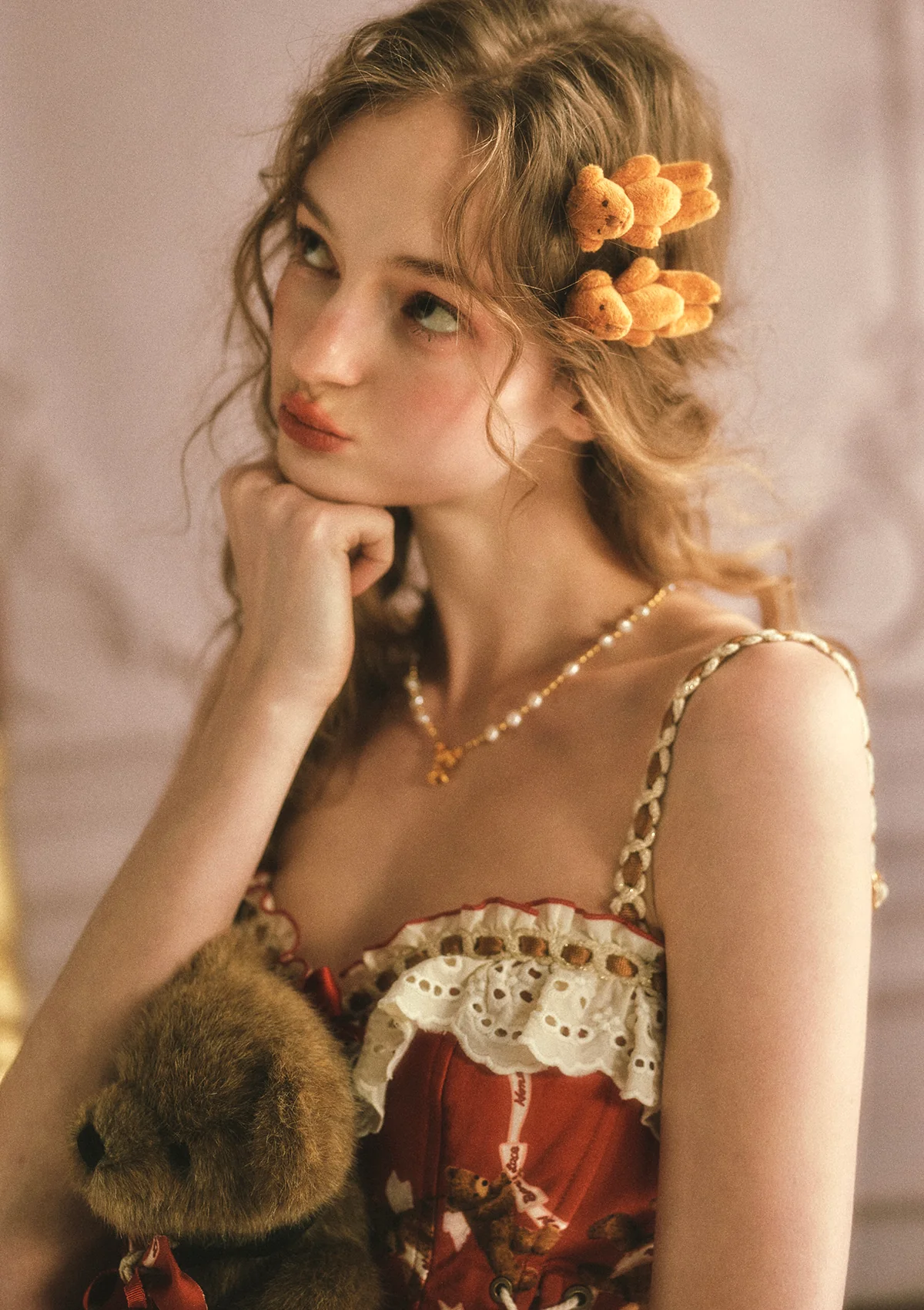 Teddy Tomato Sauce Corset - Image 4