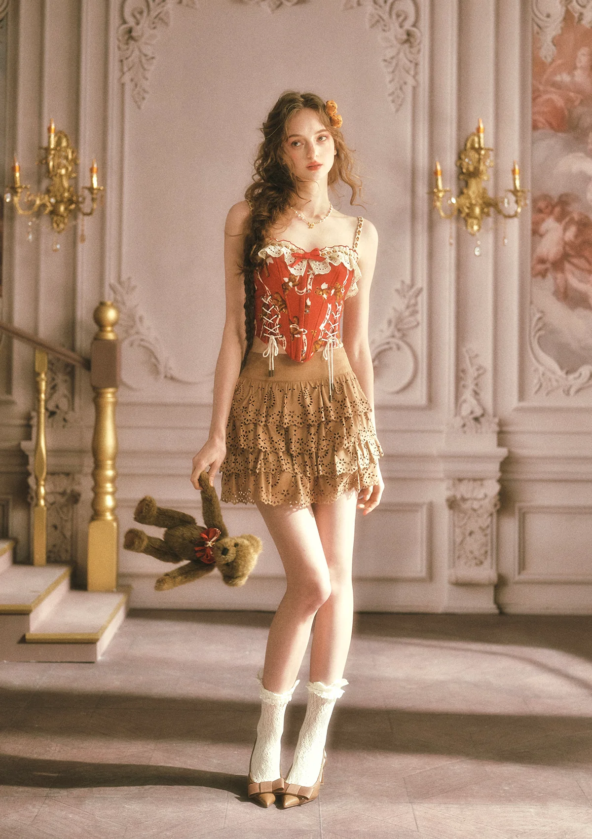 Teddy Tomato Sauce Corset - Image 5