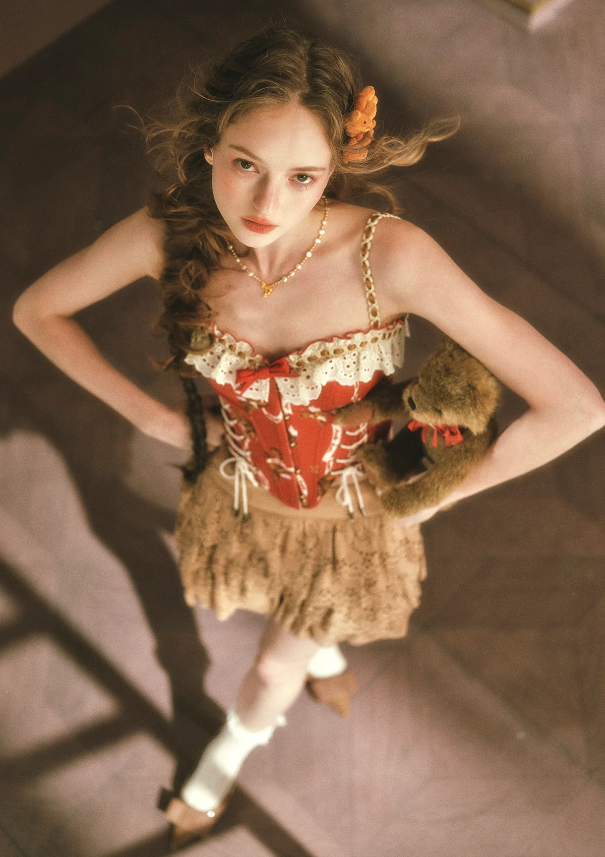 Teddy Tomato Sauce Corset - Image 9