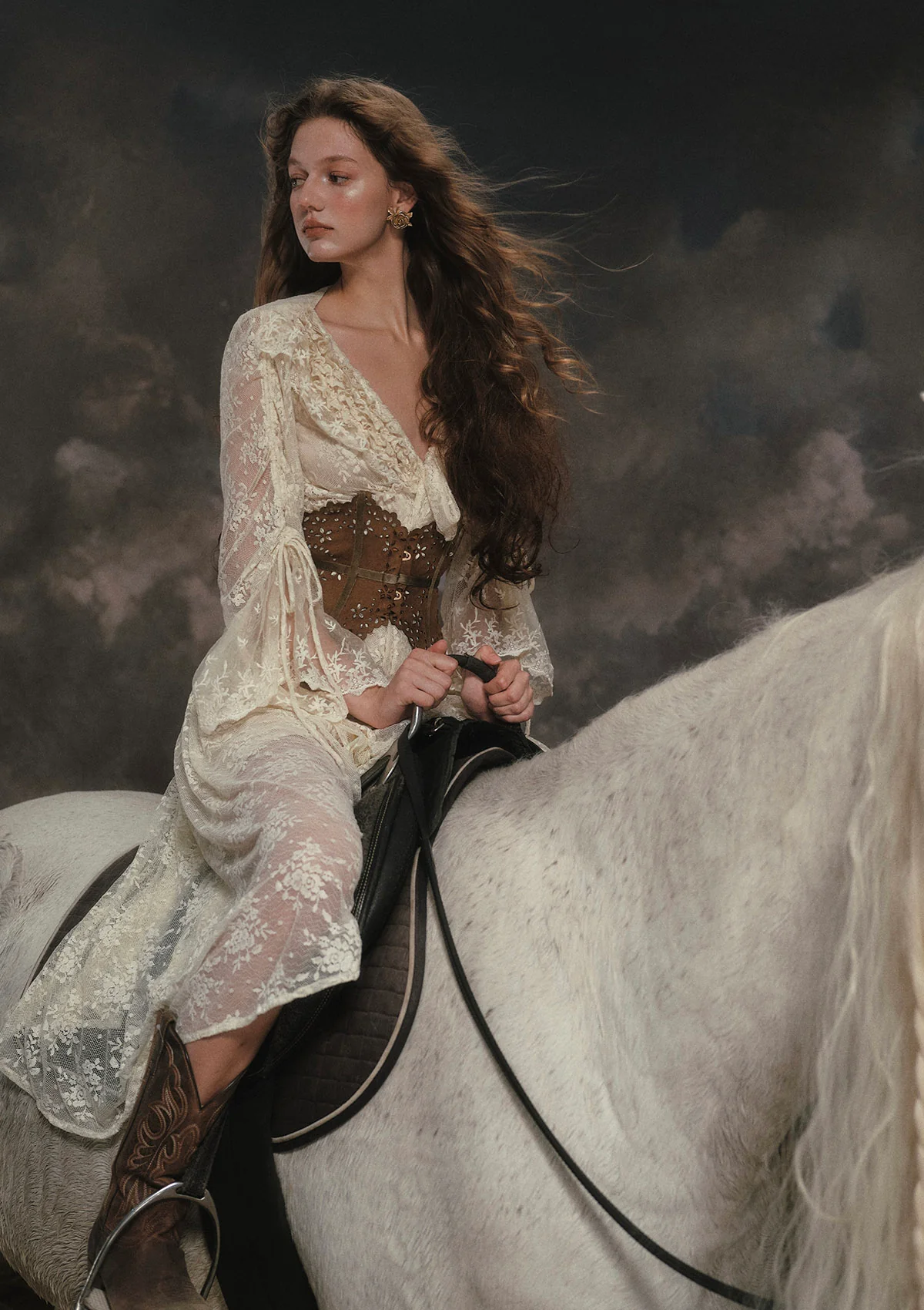 White Horse Princess Dress - Image 6