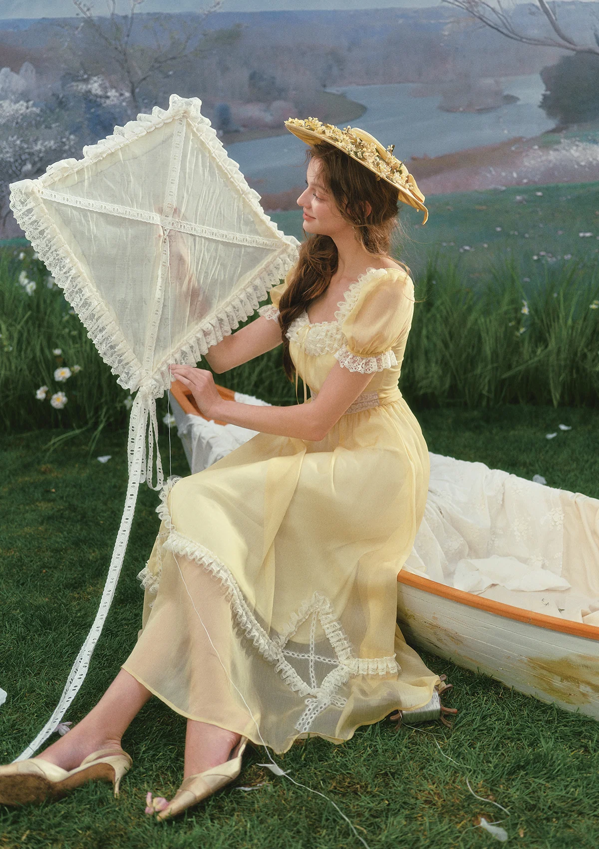 Yellow Kite Dress - Image 5