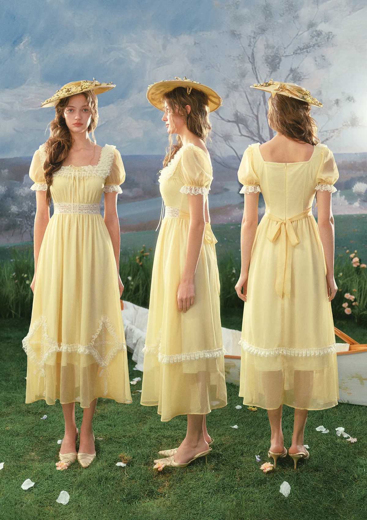 Yellow Kite Dress - Image 7